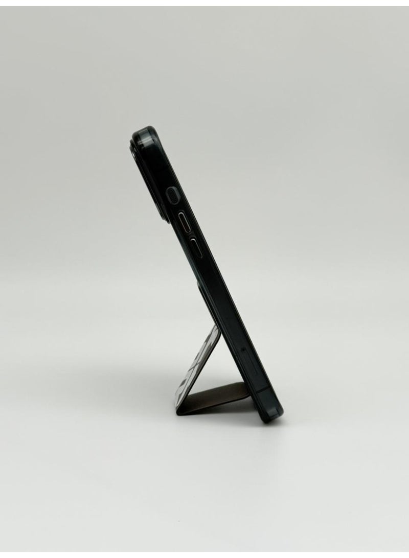 general Mocome Premium Kickstand Case for iPhone 17 Pro – Slim Shockproof Protective Cover with Integrated Pull-Down Stand & Magnetic Compatibility - Image 4